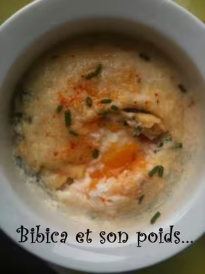 Recette WW: Oeuf cocotte à la ciboulette (PP)