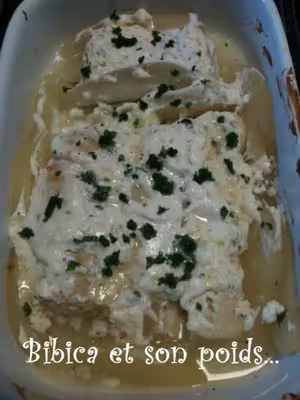 WW: Papillote de cabillaud au roquefort (PP)