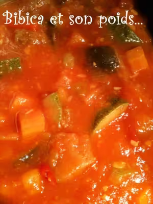 Recette WW: Ratatouille au Cooking-chef (PP)