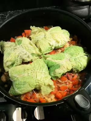 Recette WW: Saumon en papillote de chou (PP)