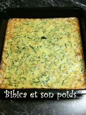 Recette WW : Tarte courgette et PDT sans pâte (PP)