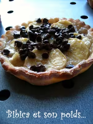 WW: Tartelettes banane et pépites de chocolat (PP)