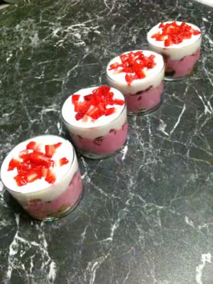 Recette WW: Trifle aux fraises (PP)