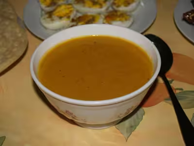 Velouté de carottes et pommes de terre