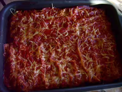 Recette diététique : Cannelloni épinards jambon