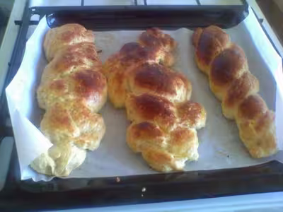 Premières brioches tressées