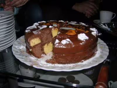 Gâteau damier