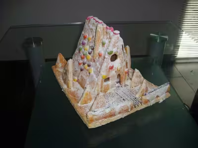 Maison sablée