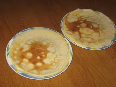 Crêpes légères sans mg (sucrée)