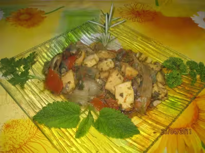 Blancs de seiche aux endives, sauce curry