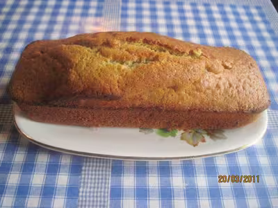 Cake au beurre et zestes de citron