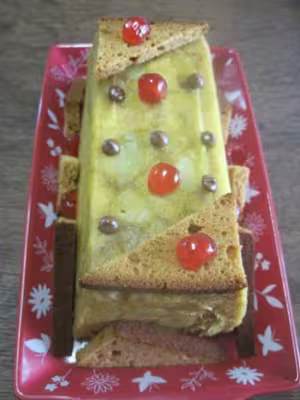Cake à la pomme et pain d'épice au mo