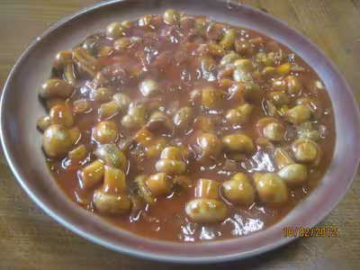 Champignons au vin blanc
