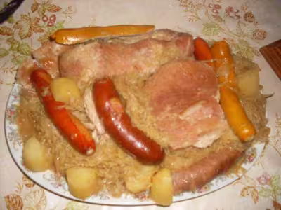 Alsace: Choucroute à ma façon
