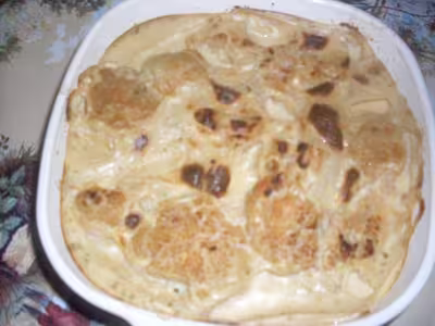Chou-fleur à la sauce aux champignons
