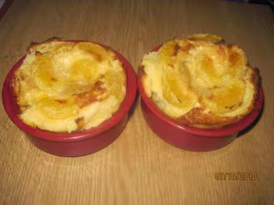 Clafoutis individuels aux clémentines