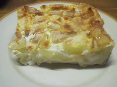Clafoutis de Poires au Lait et Sucre Vanillé