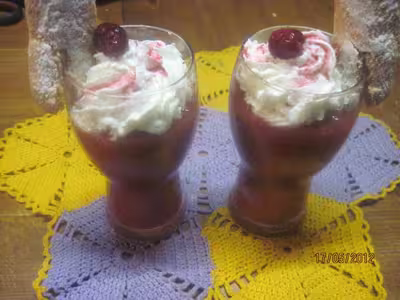 Compote rhubarbe et pommes au micro-ondes