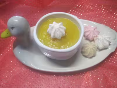 Compote de pommes et mangue, micro-ondes