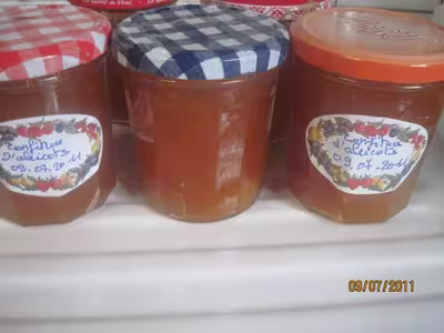 Confiture d'abricots