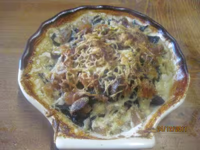 Coquilles de veau aux trompettes de la mort par Tatie21