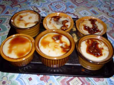 Crème aux oeufs caramélisée