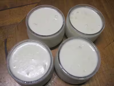 Crème pâtissière de coco-poire