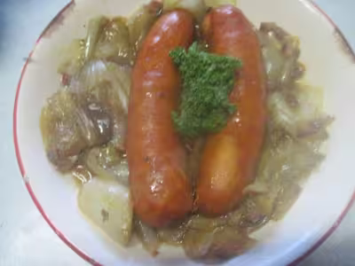 Endives aux saucisses fumées