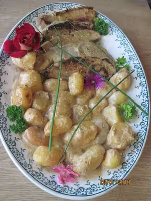 Escalopes de porc aux pommes de terre