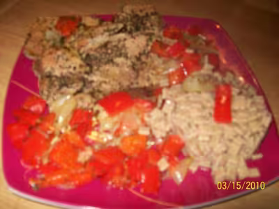 Escalopes de jambon aux pâtes crozets