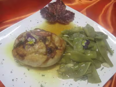 Poulet aux légumes curcuma