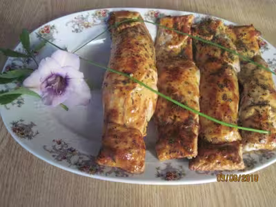 Feuilletés jambon fromage,