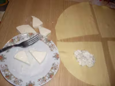 Feuilletés à la crème de gruyère
