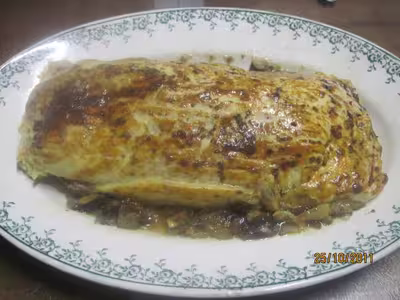 Feuilleté de filet mignon de porc au lard fumé