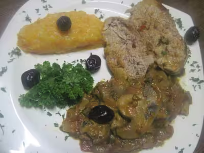 Filet mignon de porc à la sauce d'oseille