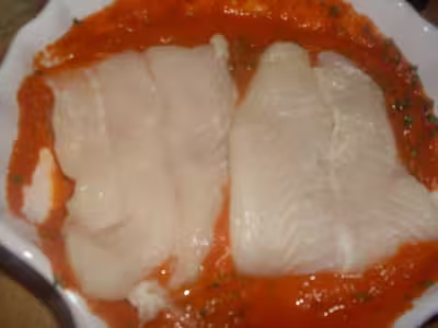 Filets de poisson gratiné