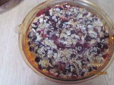 Flans aux framboises et brousse