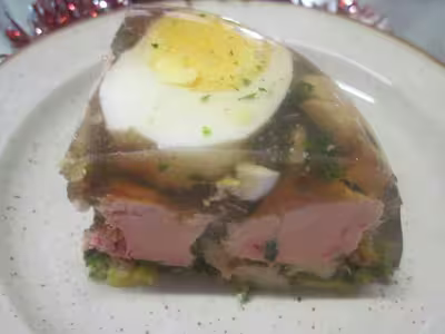 Foie gras en gelée