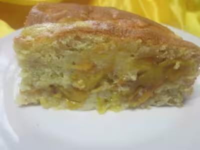 Gâteau aux mirabelles à la crème et aux œufs