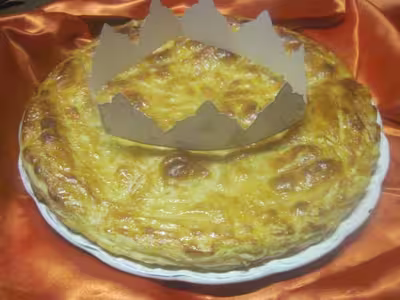 Galette des rois à la crème d'amandes