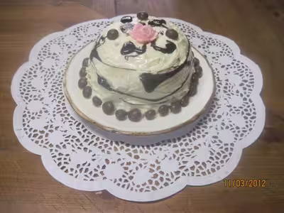 Gâteau au citron et chocolat blanc au mo