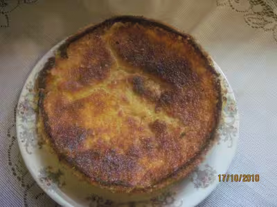Gâteau au fromage de brousse aux coings,