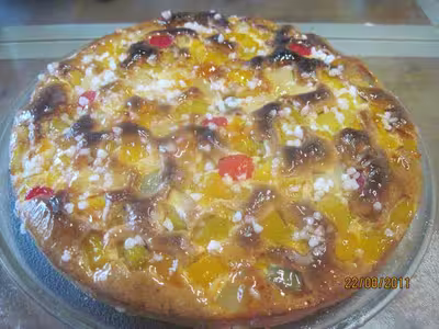 Gâteau au cocktail de fruits