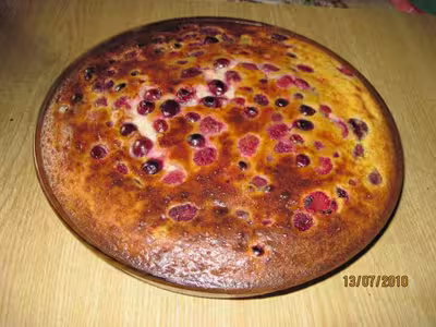 Gâteau de fromage de brousse aux fruits rouges