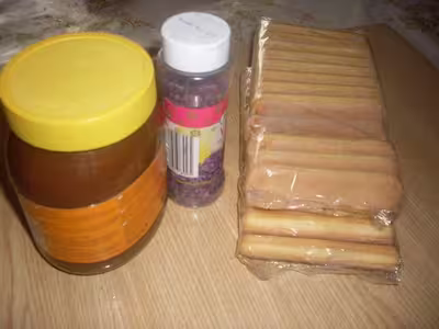 Gâteau aux boudoirs et crème choco rapide