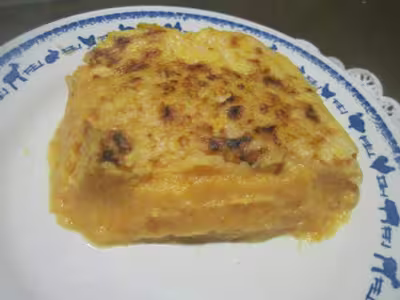 Gratin de courge et de pommes de terre