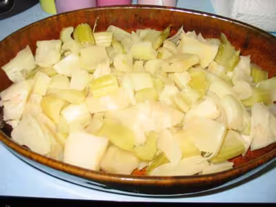 Gratin de tiges de chou-fleur par Tatie21