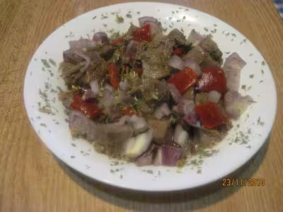 Langue de porc en vinaigrette