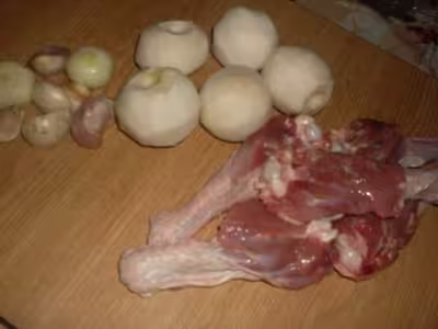 Manchons de canards aux navets