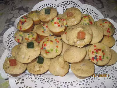 Muffins aux châtaignes et à la cannelle